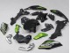 Rabatt Kawasaki Ninja Z650 Motorrad Verkleidung 2017-2019 - Schwarz Grun Silber