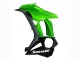 Rabatt Kawasaki Z1000SX Motorrad Verkleidung 2010-2016 - Glanzendes Schwarz Matt Schwarz Grun