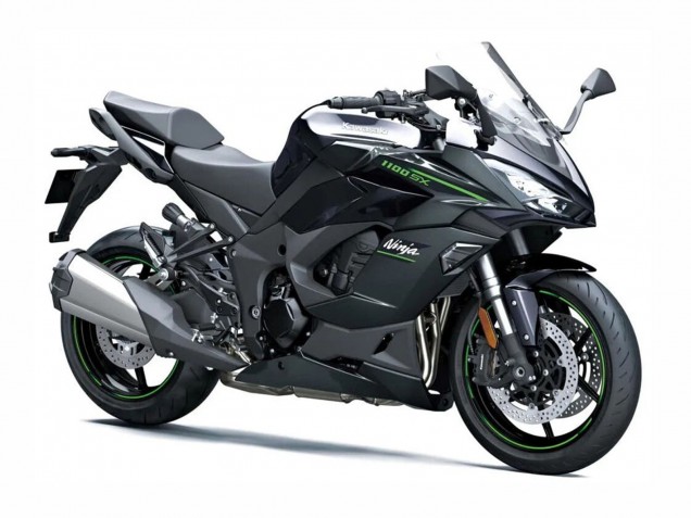 Rabatt Kawasaki Z1000SX Motorrad Verkleidung 2020-2025 - Schwarz Ninja