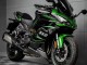 Rabatt Kawasaki Z1000SX Motorrad Verkleidung 2020-2025 - Schwarz Grun Ninja