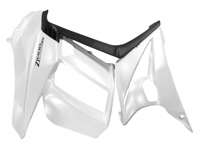 Rabatt Kawasaki Z1000SX Motorrad Verkleidung 2010-2016 - Perl Weiss Schwarz