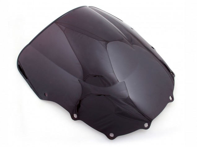 Rabatt Kawasaki ZZR600 Motorrad Verkleidung 1998-2003 - Rot mit Schwarz Flamme