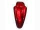 Rabatt Kawasaki ZZR600 Motorrad Verkleidung 1998-2003 - Rot mit Schwarz Flamme