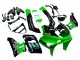 Rabatt Kawasaki ZZR600 Motorrad Verkleidung 1998-2003 - Grun Schwarz Monster Elf