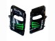 Rabatt Kawasaki ZZR600 Motorrad Verkleidung 1998-2003 - Grun Schwarz Monster Elf