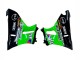 Rabatt Kawasaki ZZR600 Motorrad Verkleidung 1998-2003 - Grun Schwarz Monster Elf