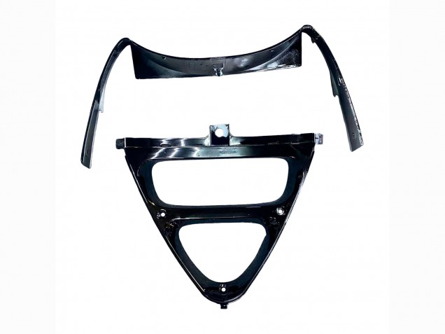Rabatt Kawasaki ZZR600 Motorrad Verkleidung 1998-2003 - Grun Schwarz Monster Elf