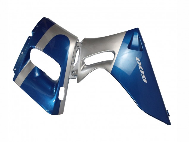 Rabatt Kawasaki ZZR600 Motorrad Verkleidung 1998-2003 - Blau Silber Schwarz