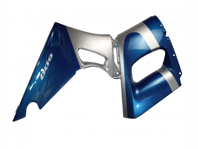 Rabatt Kawasaki ZZR600 Motorrad Verkleidung 1998-2003 - Blau Silber Schwarz