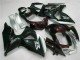 Rabatt Suzuki GSXR 1000 Motorrad Verkleidung 2009-2016 - Glanzendes Schwarz Silber Weiss