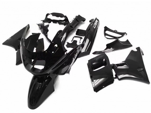 Rabatt Kawasaki ZZR600 Motorrad Verkleidung 1998-2003 - Glanzendes Schwarz