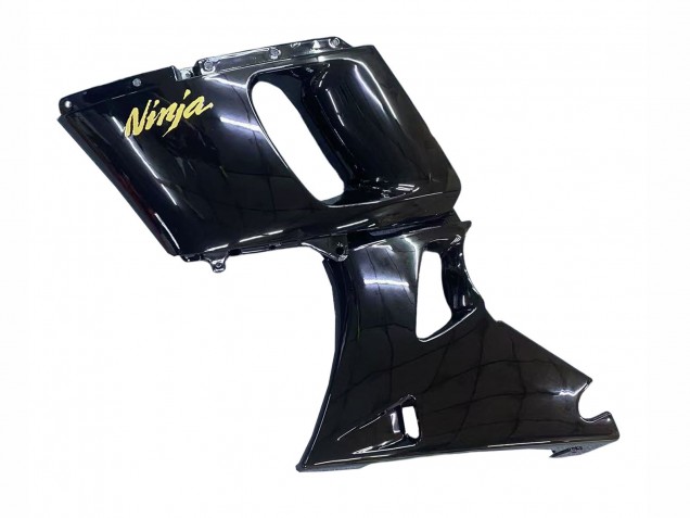 Rabatt Kawasaki ZZR600 Motorrad Verkleidung 1998-2003 - Glanzendes Schwarz Gold Ninja