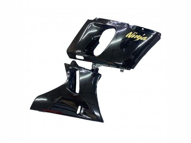 Rabatt Kawasaki ZZR600 Motorrad Verkleidung 1998-2003 - Glanzendes Schwarz Gold Ninja