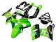 Rabatt Kawasaki ZZR600 Motorrad Verkleidung 1998-2003 - Grun Glanzendes Schwarz Blau Monster Elf Touch4 Bridgestone
