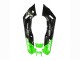 Rabatt Kawasaki ZZR600 Motorrad Verkleidung 1998-2003 - Grun Glanzendes Schwarz Blau Monster Elf Touch4 Bridgestone