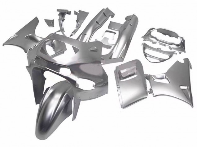 Rabatt Kawasaki ZZR600 Motorrad Verkleidung 1998-2003 - Silber
