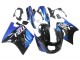 Rabatt Kawasaki ZZR1100 Motorrad Verkleidung 1990-1992 - Blau Glanzendes Schwarz