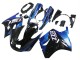 Rabatt Kawasaki ZZR1100 Motorrad Verkleidung 1990-1992 - Blau Glanzendes Schwarz