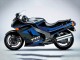 Rabatt Kawasaki ZZR1100 Motorrad Verkleidung 1990-1992 - Blau Glanzendes Schwarz