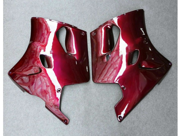Rabatt Kawasaki ZZR1100 Motorrad Verkleidung 1993-2003 - Dunkel Rot