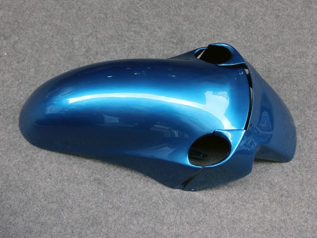 Rabatt Kawasaki ZZR1100 Motorrad Verkleidung 1993-2003 - Glanzendes Blau Grau
