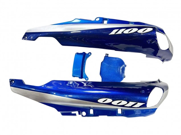 Rabatt Kawasaki ZZR1100 Motorrad Verkleidung 1993-2003 - Blau Silber Schwarz