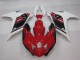 Rabatt Yamaha FZ6R Motorrad Verkleidung 2009-2015 - Rot Weiss Schwarz 6