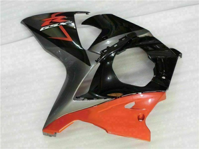 Rabatt Suzuki GSXR 1000 Motorrad Verkleidung 2009-2016 - Orange Glanzendes Schwarz