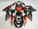 Rabatt Suzuki GSXR 1000 Motorrad Verkleidung 2009-2016 - Orange Glanzendes Schwarz