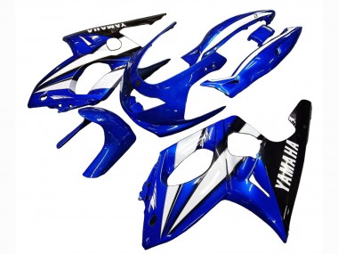 Rabatt Yamaha YZF600R Thundercat Motorrad Verkleidung 1996-2007 - Blau Weiss Schwarz