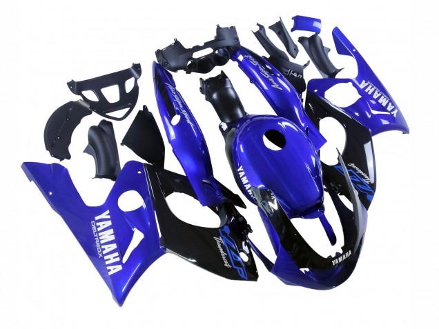 Rabatt Yamaha YZF600R Thundercat Motorrad Verkleidung 1996-2007 - Blau Glanzendes Schwarz