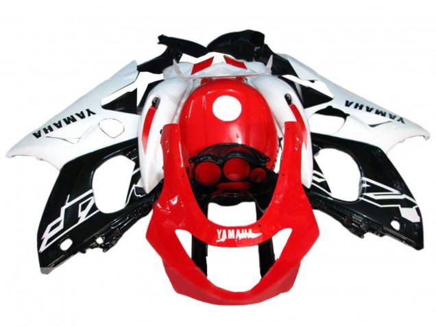 Rabatt Yamaha YZF600R Thundercat Motorrad Verkleidung 1996-2007 - Weiss Rot Schwarz