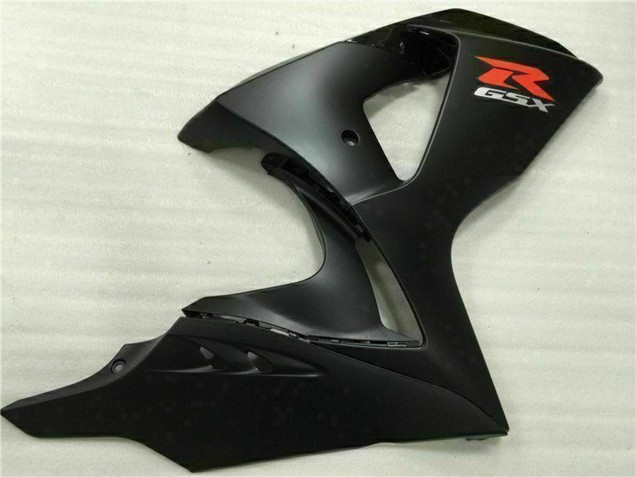 Rabatt Suzuki GSXR 1000 Motorrad Verkleidung 2009-2016 - Glanzendes Schwarz Matt Schwarz