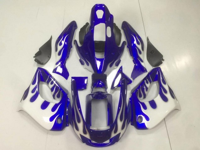 Rabatt Yamaha YZF 1000R Thunderace Motorrad Verkleidung 1997-2007 - Blau Weiss