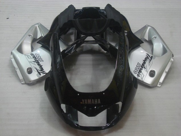 Rabatt Yamaha YZF 1000R Thunderace Motorrad Verkleidung 1997-2007 - Schwarz Silber Thunderace