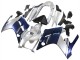 Rabatt Yamaha FJR1300 Motorrad Verkleidung 2001-2006 - Dunkel Blau Silber