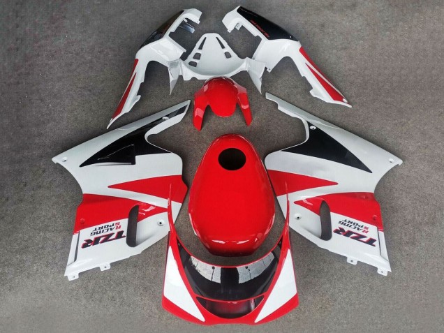 Rabatt Yamaha TZR250 3XV Motorrad Verkleidung 1991-1994 - Weiss Rot Schwarz Rennen
