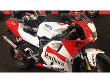 Rabatt Yamaha TZR250 3XV Motorrad Verkleidung 1991-1994 - Weiss Rot Marlboro Castrol Dunlop
