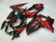 Rabatt Suzuki GSXR 1000 Motorrad Verkleidung 2009-2016 - Rot Glanzendes Schwarz