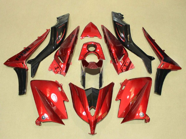 Rabatt Yamaha TMAX530 Motorrad Verkleidung 2012-2014 - Rot