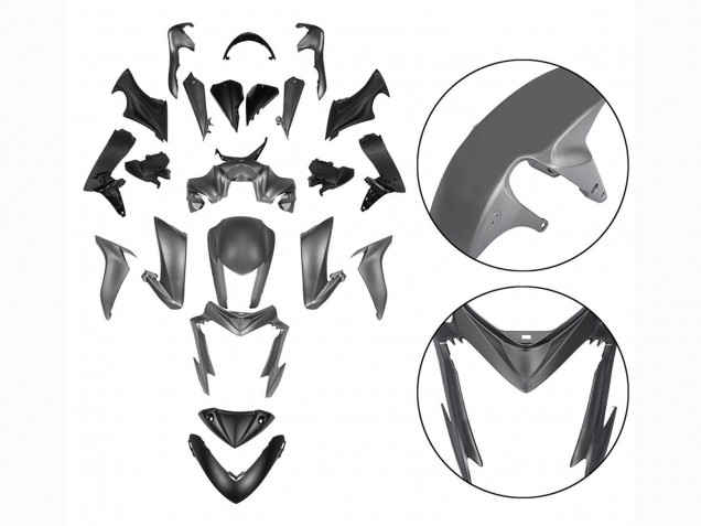 Rabatt Suzuki GSX-S 1000 Motorrad Verkleidung 2015-2020 - Silber