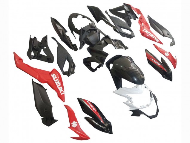 Rabatt Suzuki GSX-S 750 Motorrad Verkleidung 2017-2022 - Rot Weiss