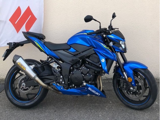 Rabatt Suzuki GSX-S 750 Motorrad Verkleidung 2017-2022 - Blau Schwarz