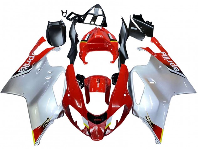Rabatt Aprilia RSV1000 Motorrad Verkleidung 2003-2006 - Weiss Rot Schwarz