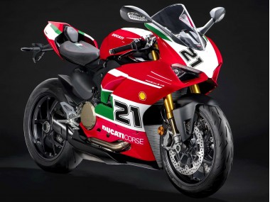 Rabatt Ducati Panigale V2 Motorrad Verkleidung 2020-2024 - Weiss Rot Grun Matt Schwarz Corse 21