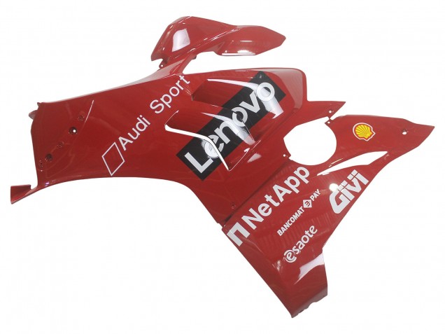 Rabatt Ducati Panigale V4 V4S Motorrad Verkleidung 2020-2021 - Rot Glanzendes Schwarz Lenovo 117