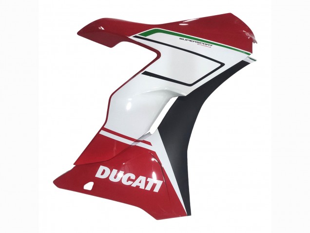 Rabatt Ducati Supersport 939/939S Motorrad Verkleidung 2017-2022 - Weiss Rot Schwarz Grun