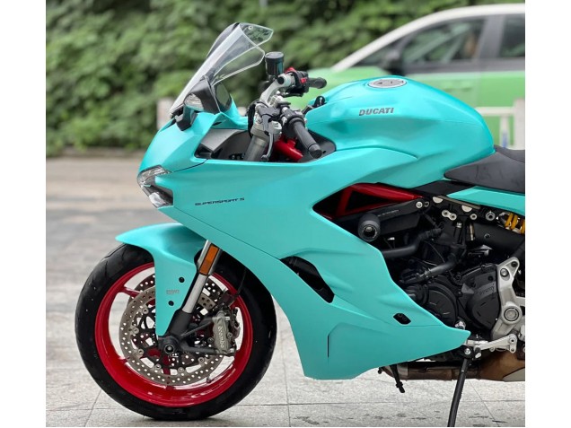 Rabatt Ducati Supersport 939/939S Motorrad Verkleidung 2017-2022 - Hellblau