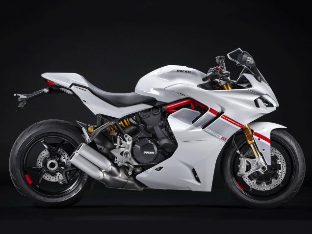 Rabatt Ducati 2021-2024 Ducati Supersport 950/950S Motorrad Verkleidung 2021-2024 - Weiss Silber Rot