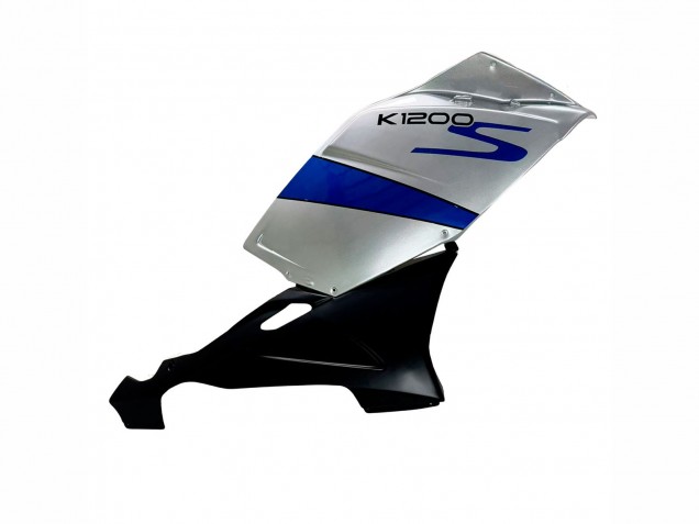 Rabatt BMW K1200S Motorrad Verkleidung 2005-2010 - Silber Blau Schwarz